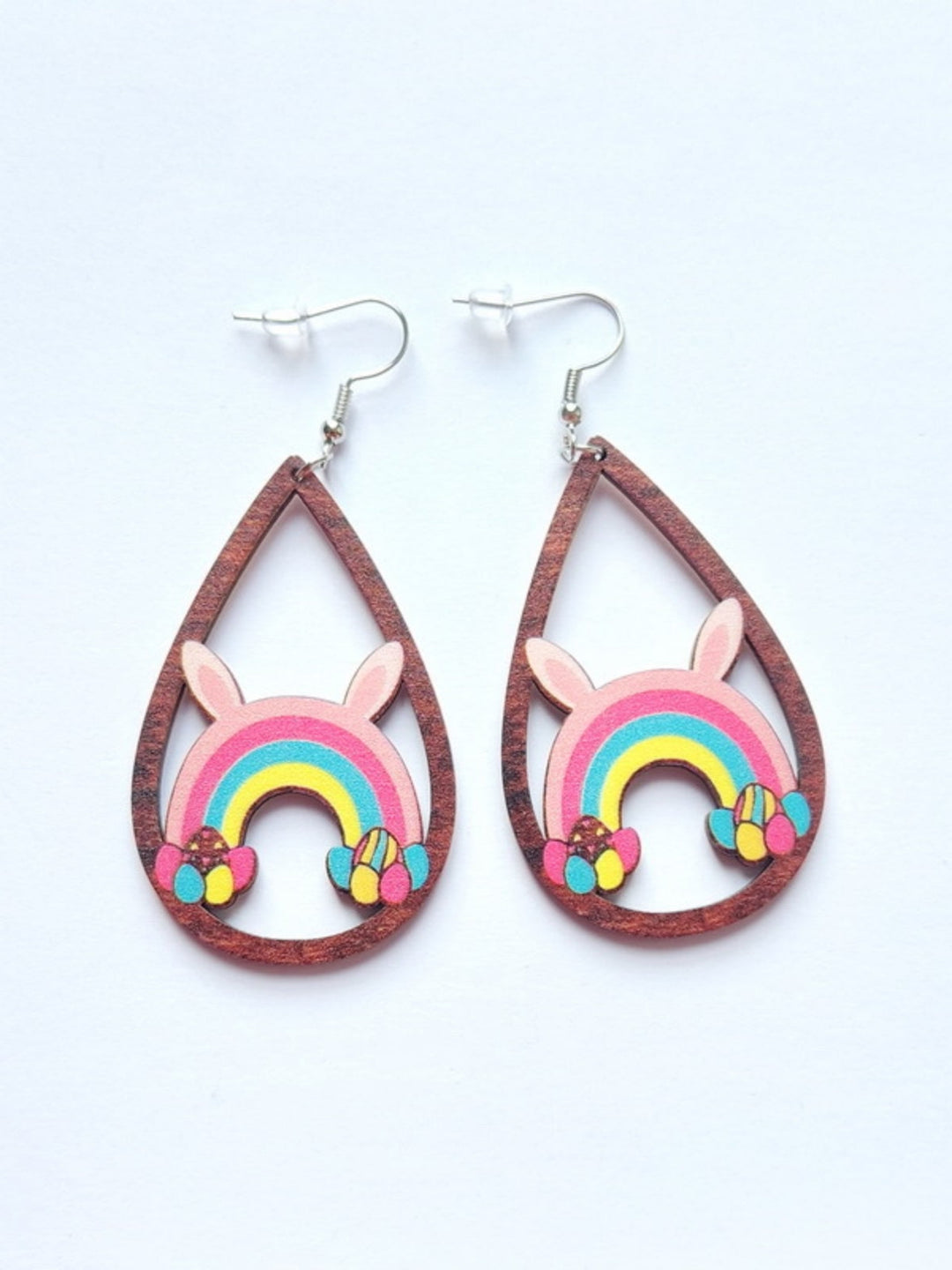 Easter Bunny Water Drop Earrings