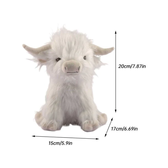 Scottish Highland Cow Soft Plush Toy