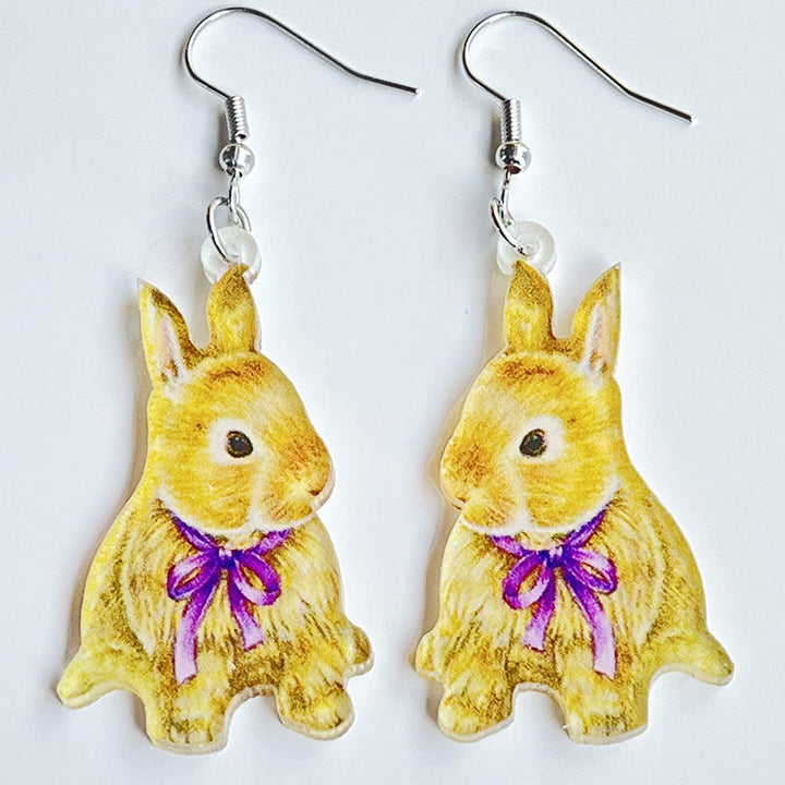 Bunny Easter Earrings