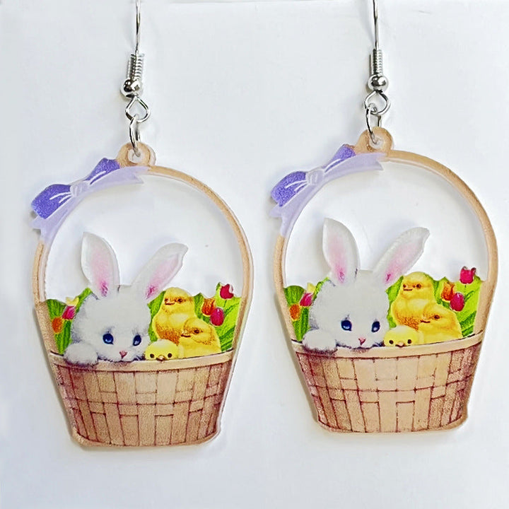 Bunny Easter Earrings