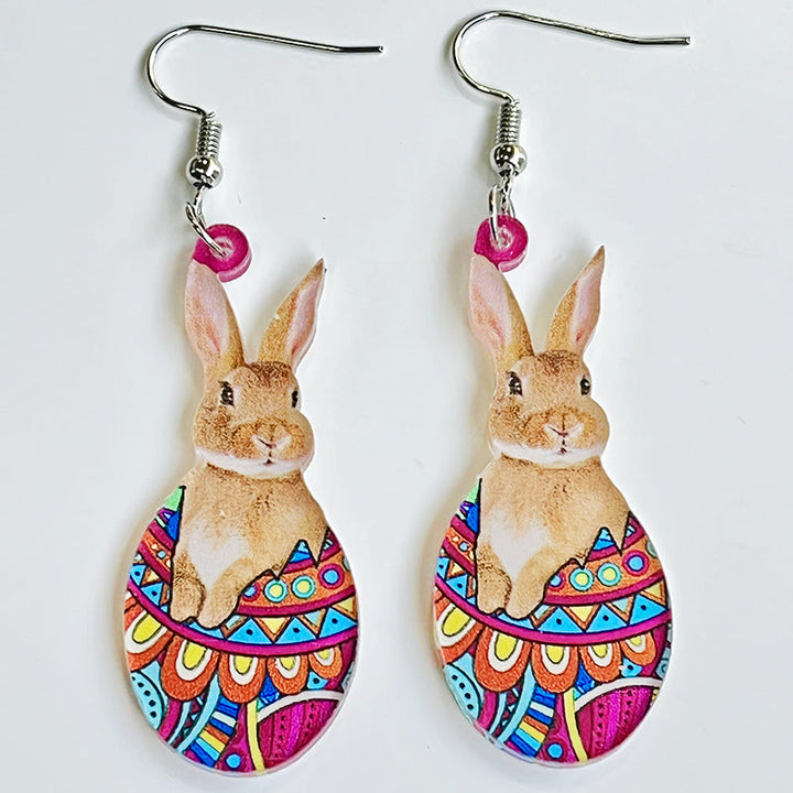 Bunny Easter Earrings