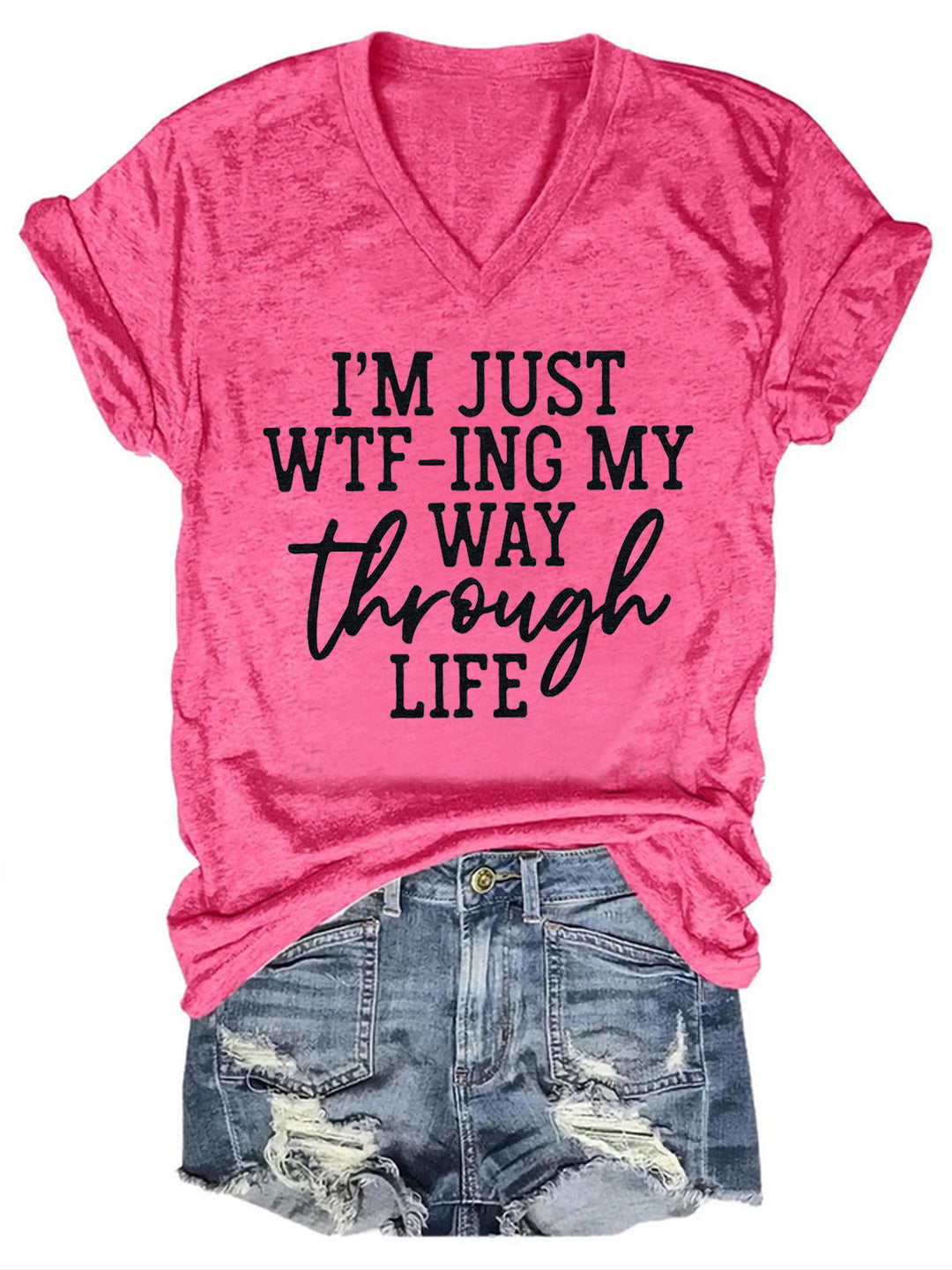WTFing My Way Through Life Tee