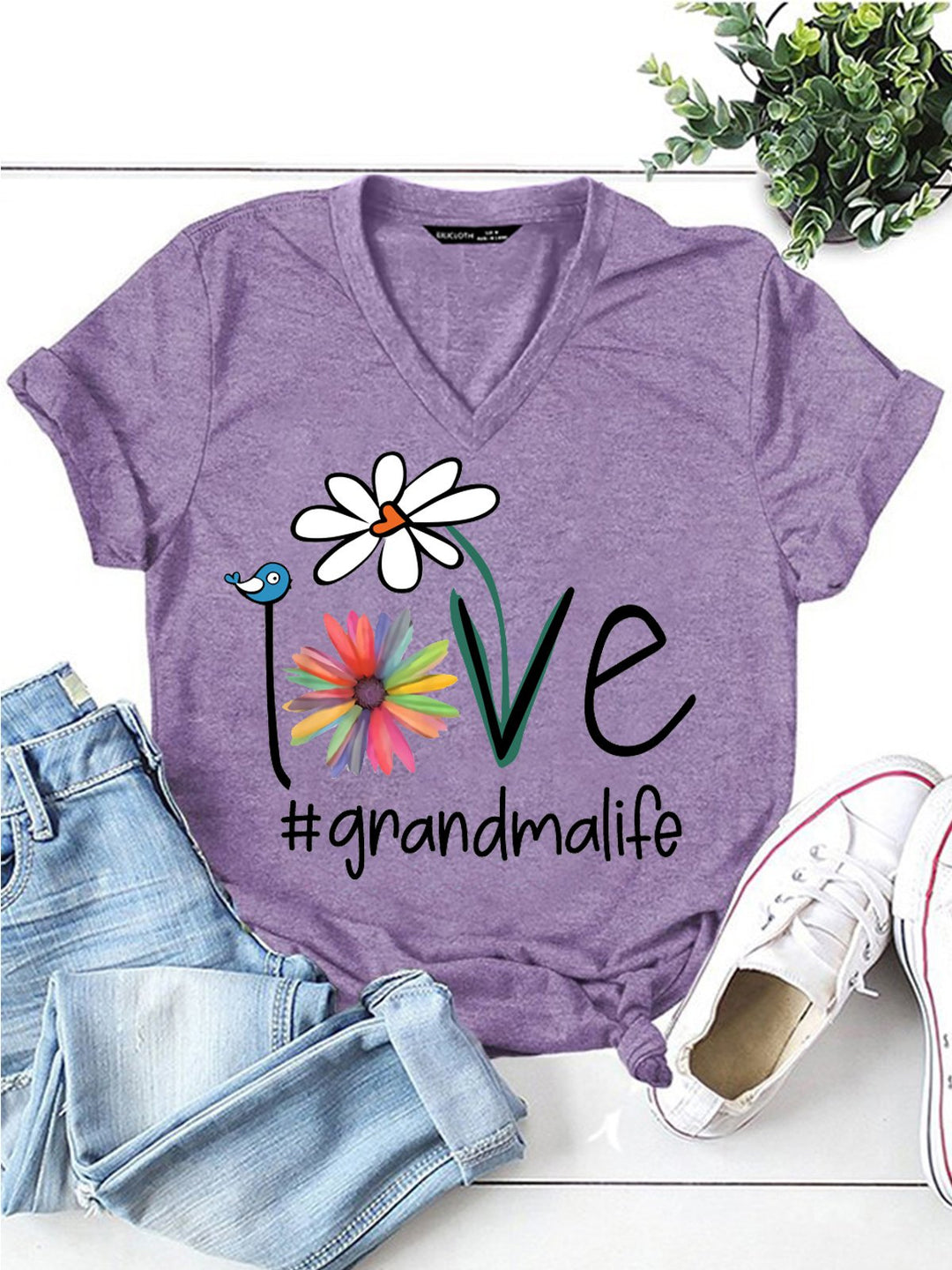 Grandma life Women's Short Sleeve T-Shirt