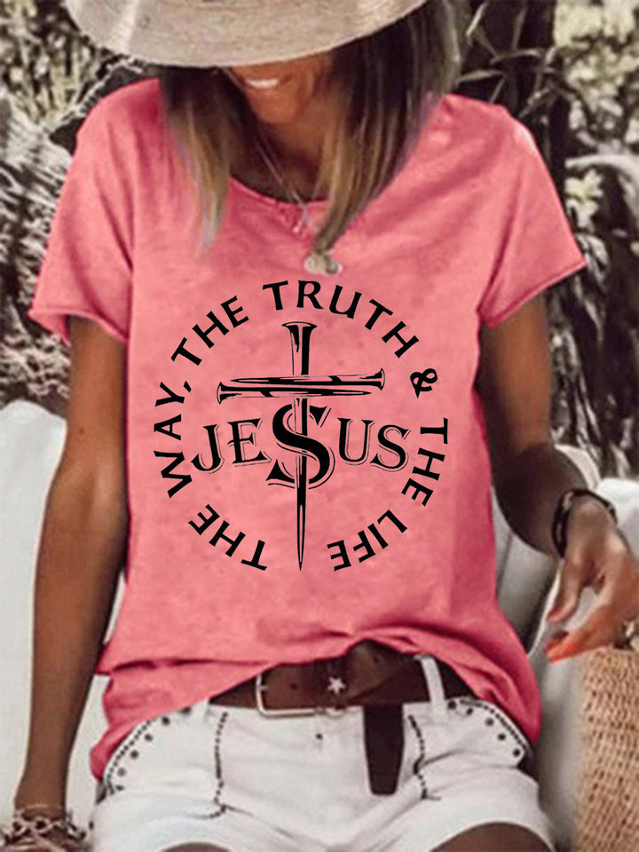 Jesus The Way The Truth The Life Tee