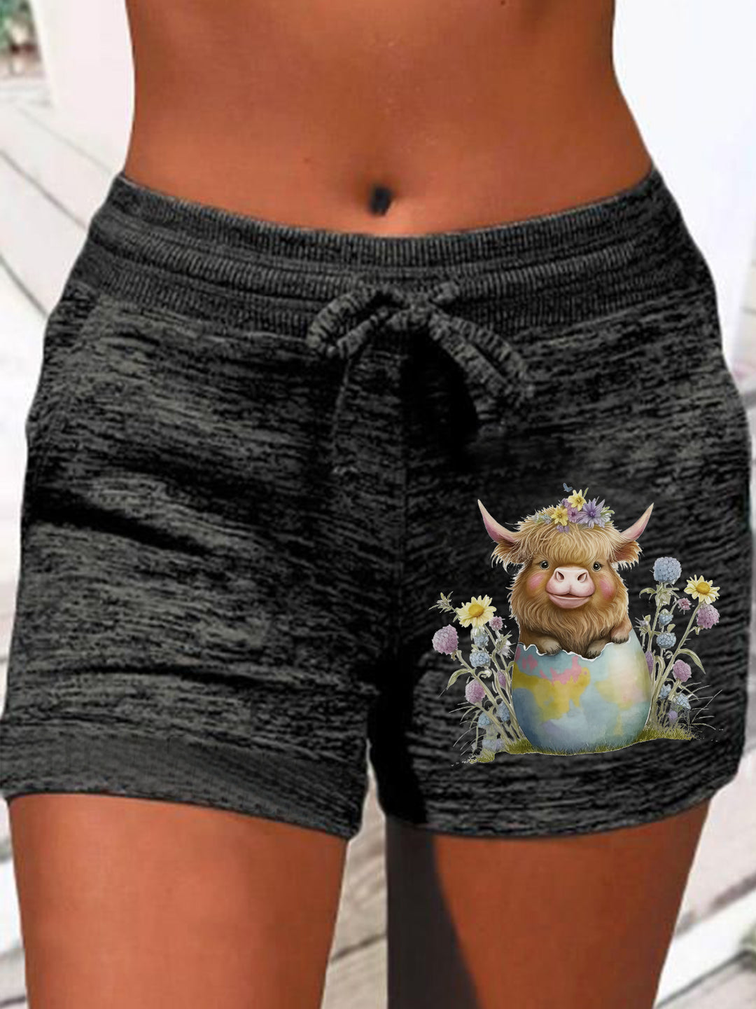 Baby Highland Cow Print Sweatpants