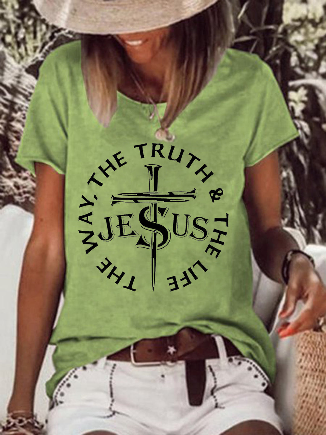 Jesus The Way The Truth The Life Tee