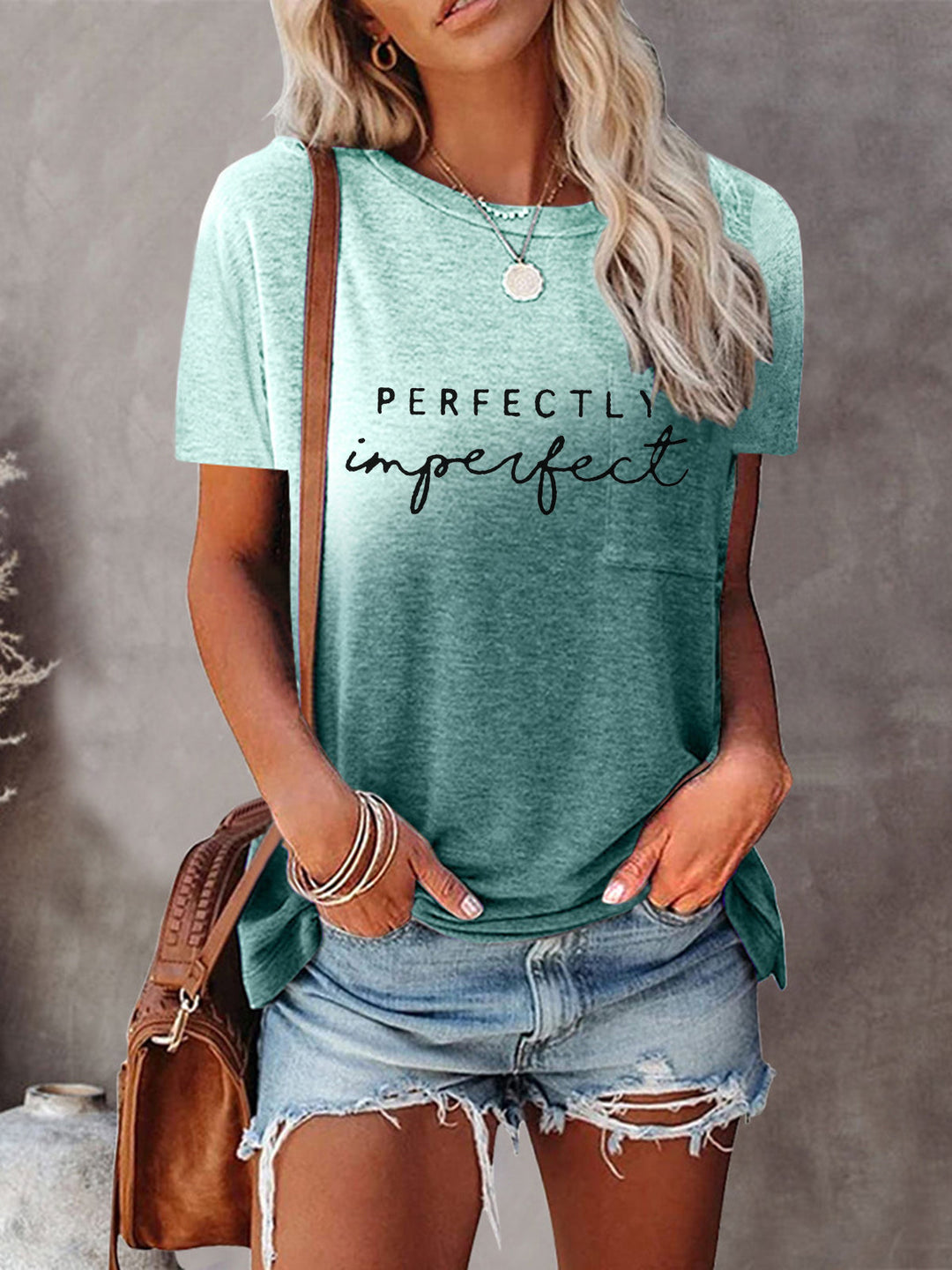 Women's Perfectly Imperfect Casual Tie Dye Tee