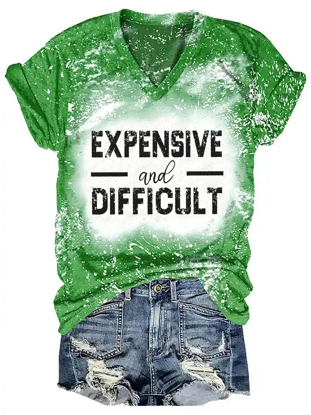 Expensive And Difficult Tie Dye T-shirt