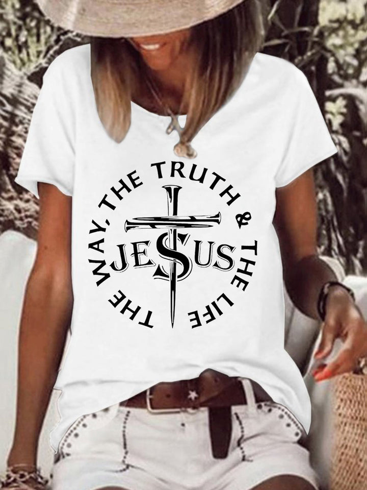 Jesus The Way The Truth The Life Tee