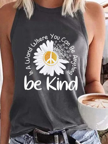 Women's Hippie Floral Tank Top