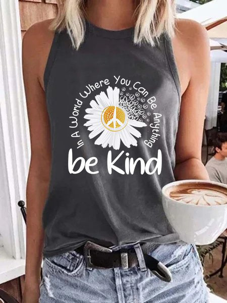 Women's Hippie Floral Tank Top