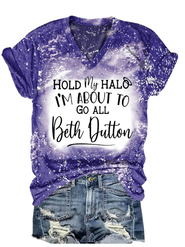 Women‘s Why Y'all Trying to test the Beth Dutton in Me T-shirt