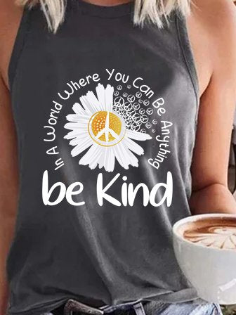 Women's Hippie Floral Tank Top