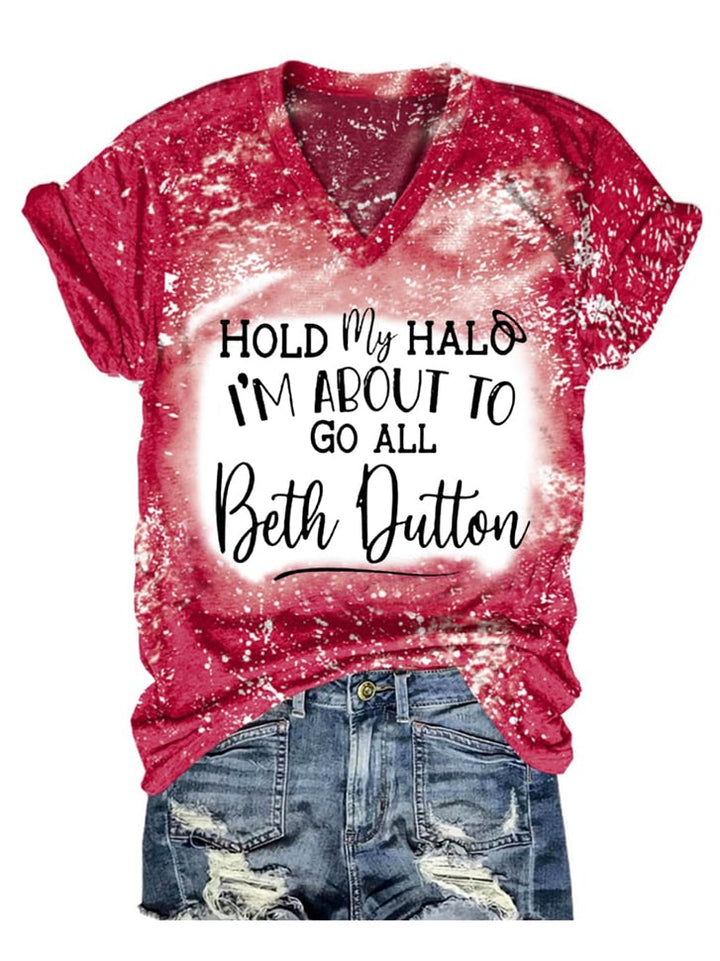 Women‘s Why Y'all Trying to test the Beth Dutton in Me T-shirt