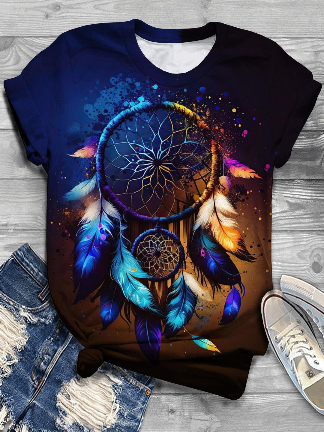 Dreamcatcher Crew Neck T-Shirt