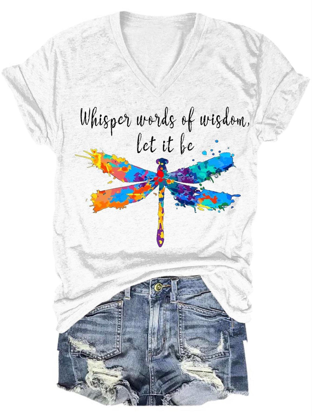Whisper Words Of Wisdom Let It Be T-Shirt