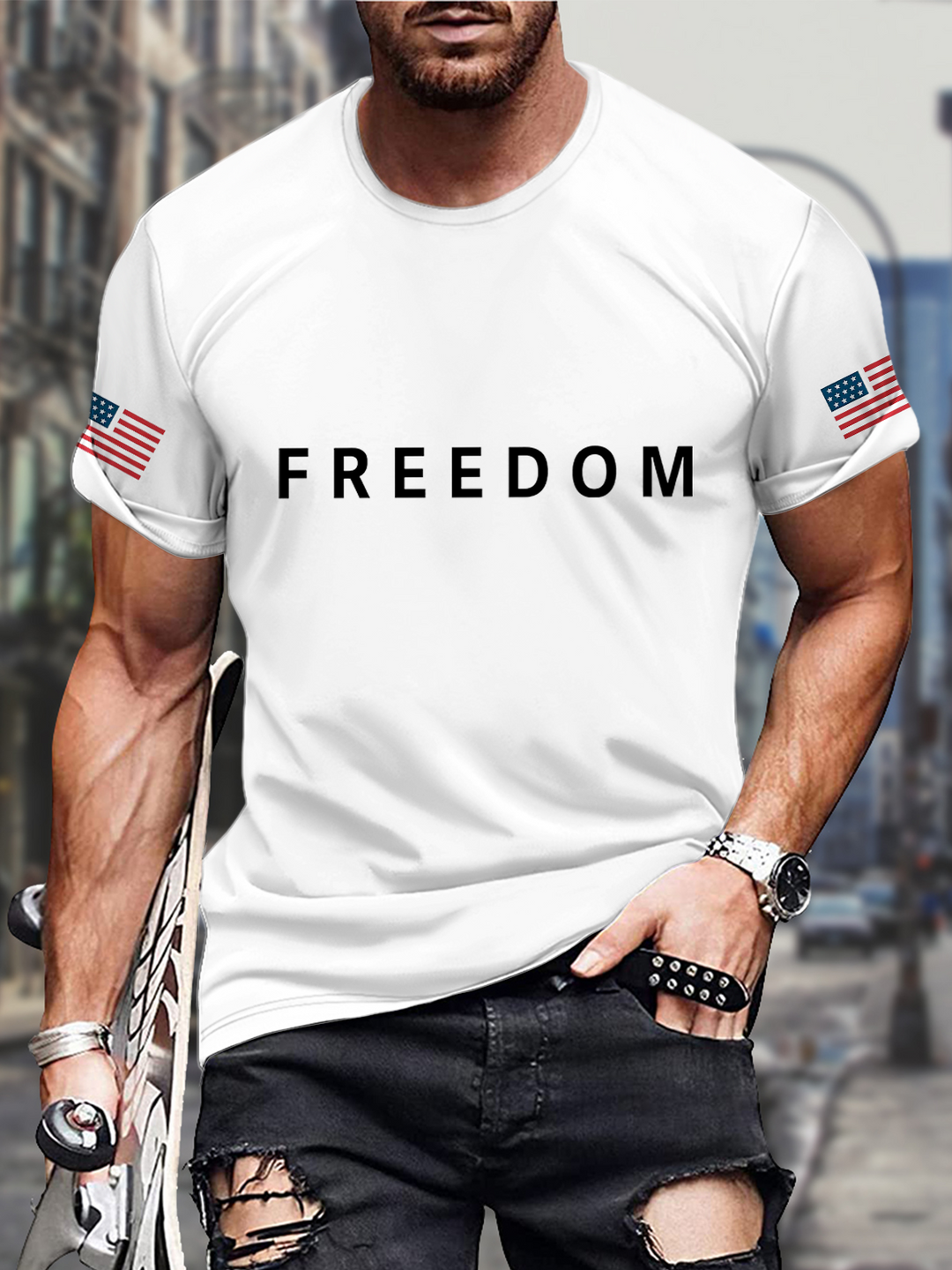 Rest In Peace Charlie Kirk  Men's T-shirt