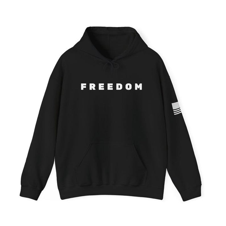 Charlie Kirk Freedom Hooded Sweatshirt With Pockets