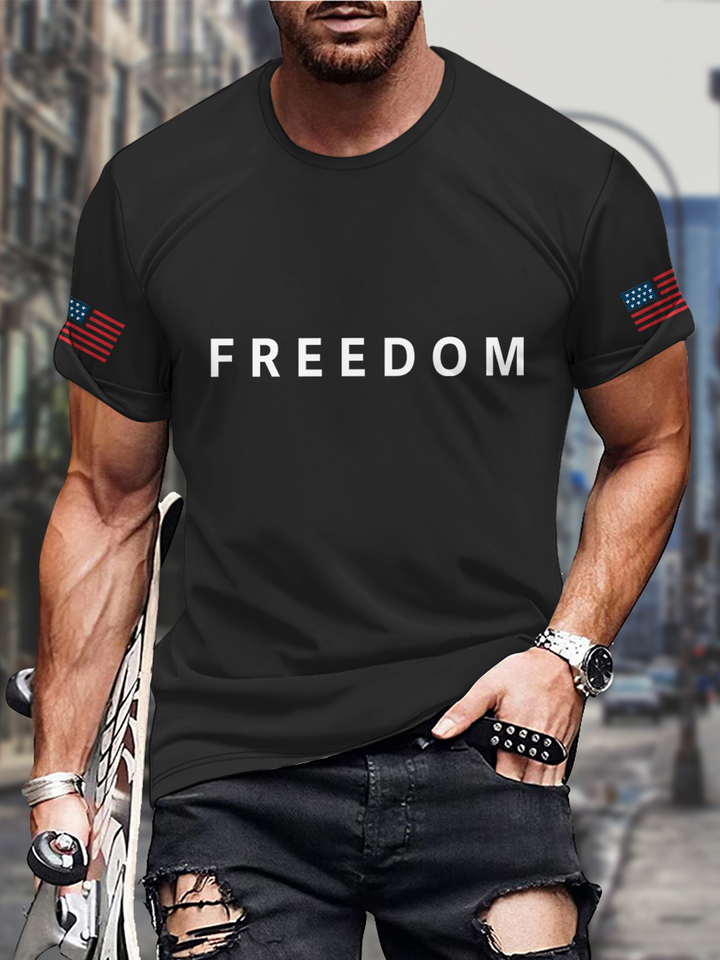 Rest In Peace Charlie Kirk  Men's T-shirt