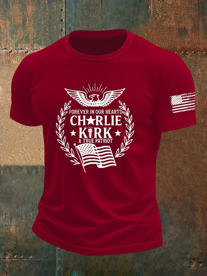 In Memory Of Charlie Kirk  Men's T-shirt
