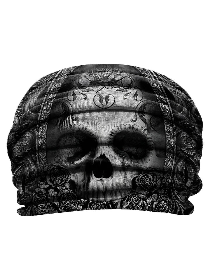 Punk Skull Printed Headband