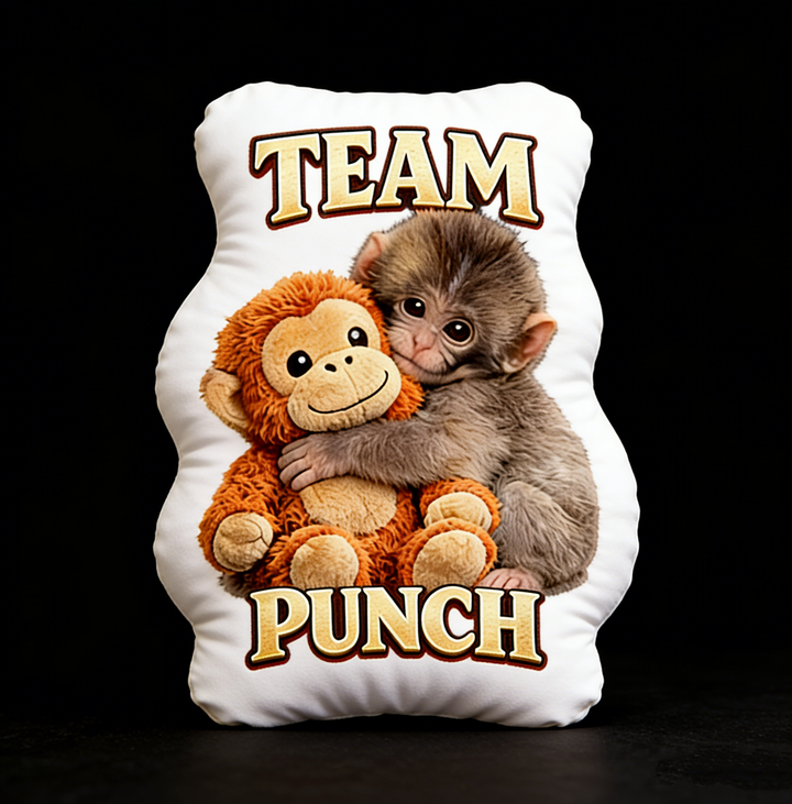 Monkey Punch Alien-shaped Pillow