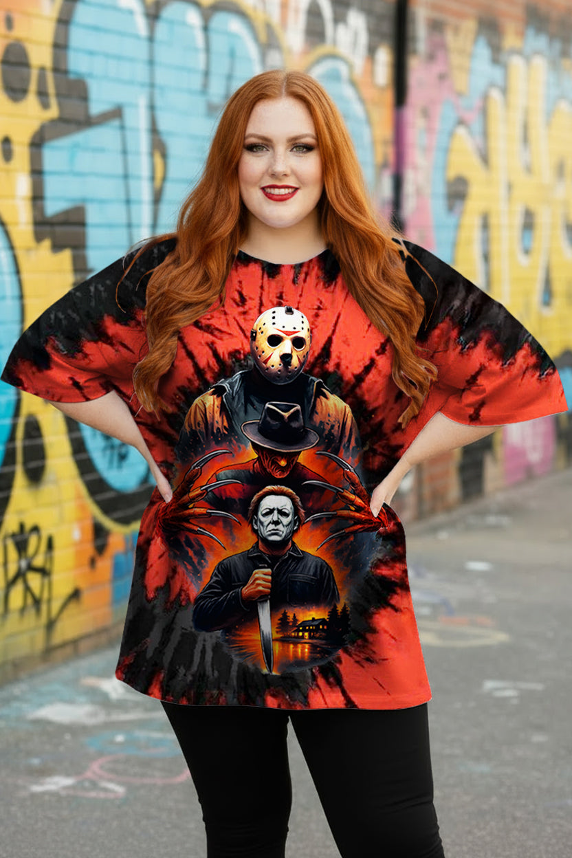Halloween Movie Crew Neck T-shirt