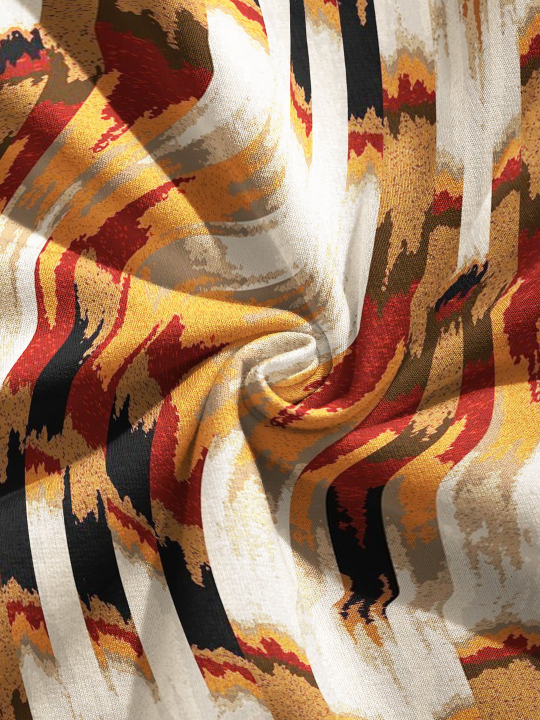 Women's Vintage Print Hooded Dress