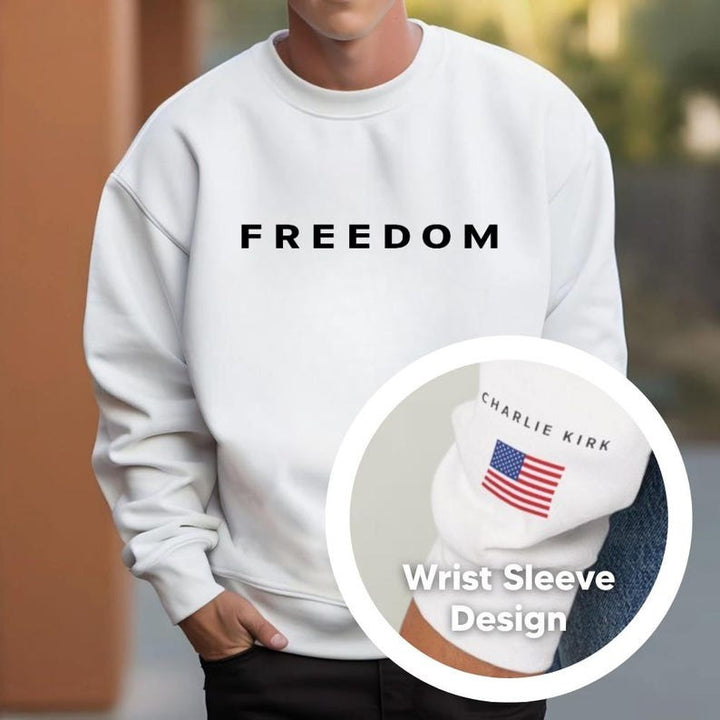 Unisex Charlie Kirk Freedom Sweatshirt