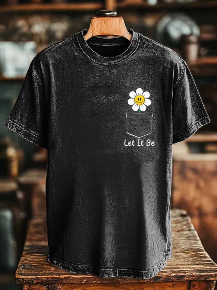 Let It  Be Crew Neck T-shirt