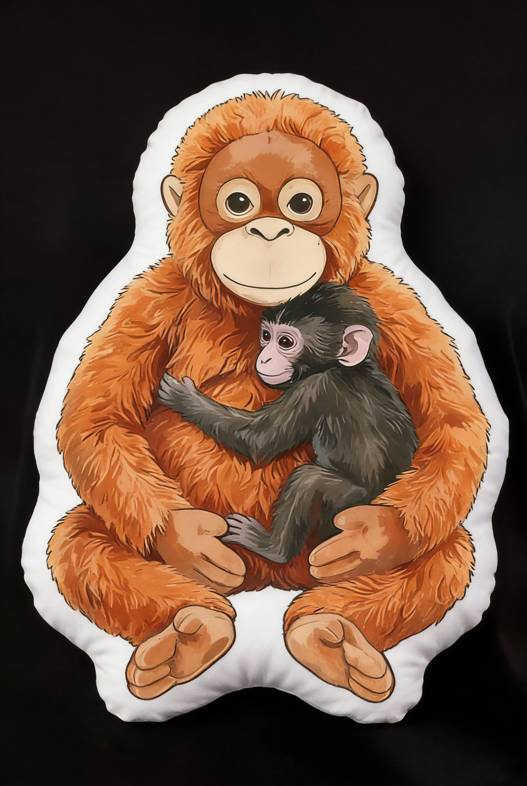 Monkey Punch Alien-shaped Pillow