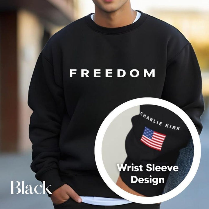 Unisex Charlie Kirk Freedom Sweatshirt