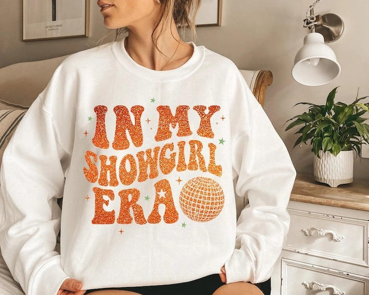 In My Showgirl Era Long Sleeve Casual Top