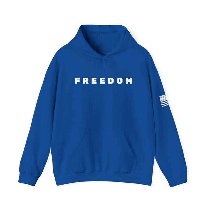 Charlie Kirk Freedom Hooded Sweatshirt With Pockets