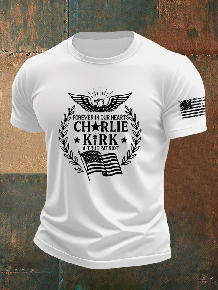 In Memory Of Charlie Kirk  Men's T-shirt