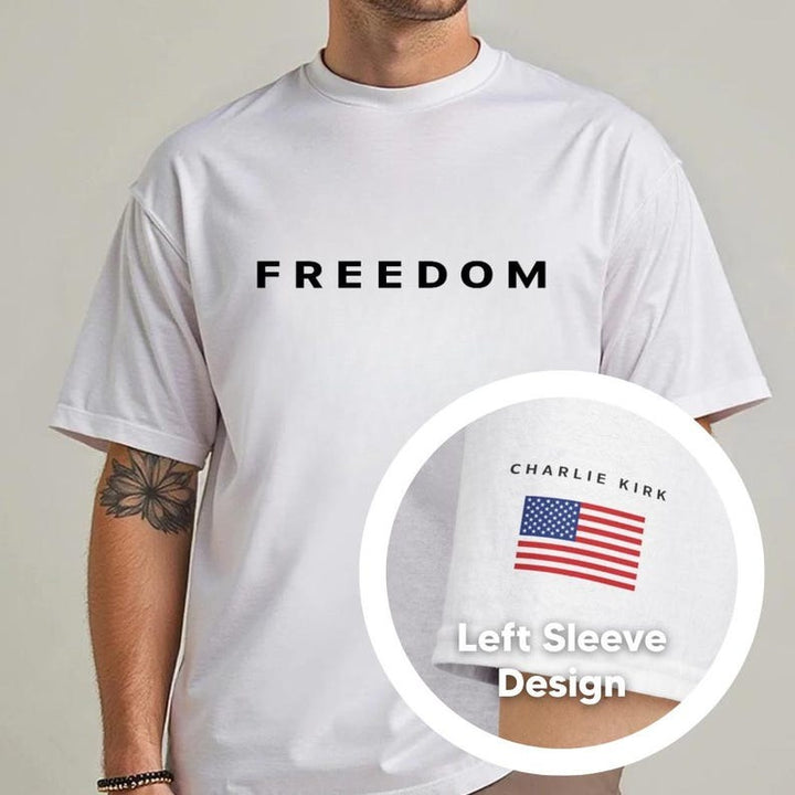In Memory Of Charlie Kirk  Men's T-shirt