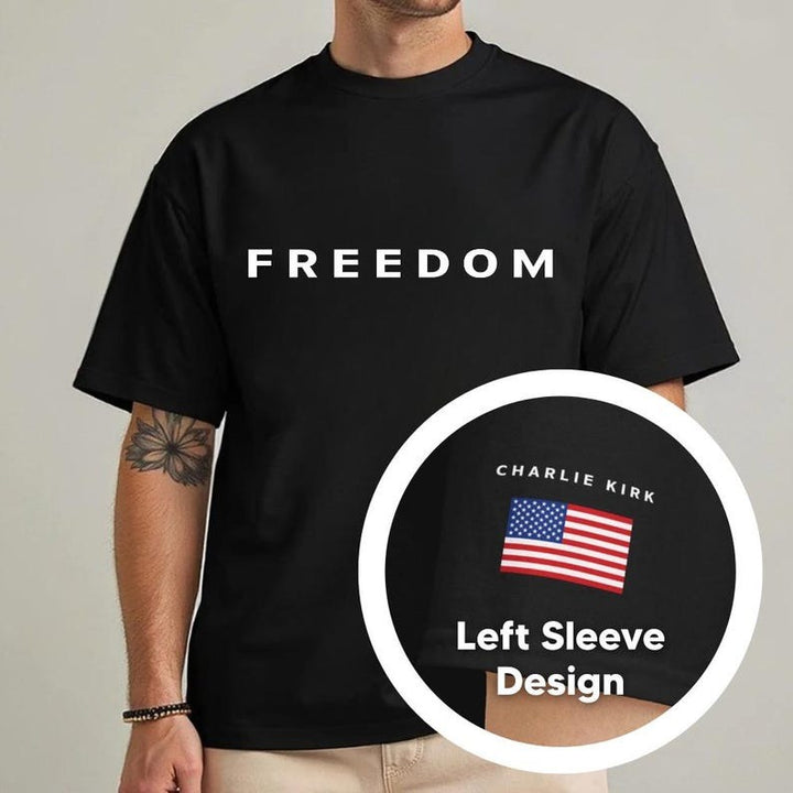 In Memory Of Charlie Kirk  Men's T-shirt