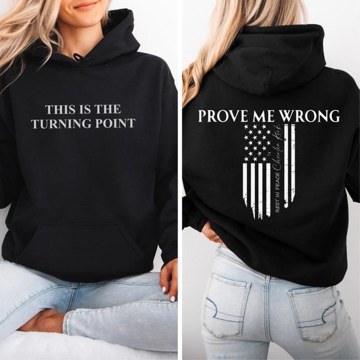 Charlie Kirk Freedom Hooded Sweatshirt With Pockets