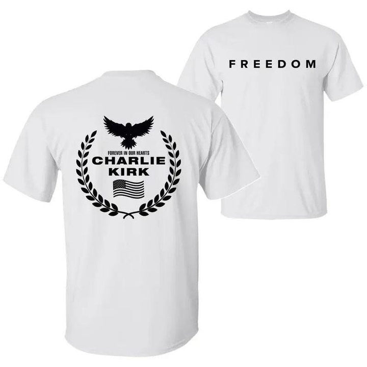 Charlie Kirk Crew Neck T-shirt