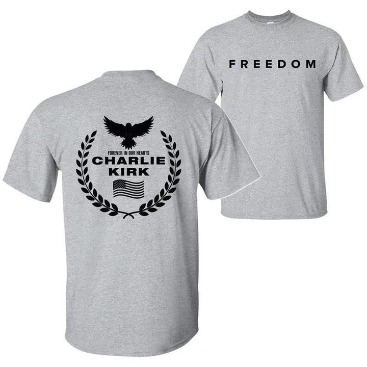 Charlie Kirk Crew Neck T-shirt