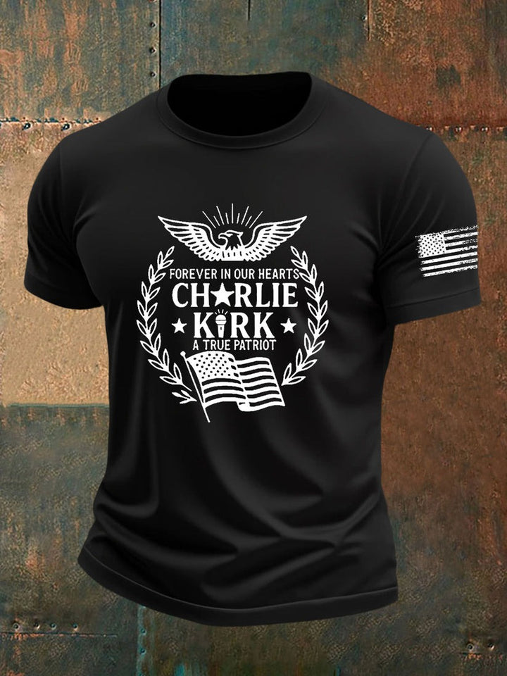 In Memory Of Charlie Kirk  Men's T-shirt