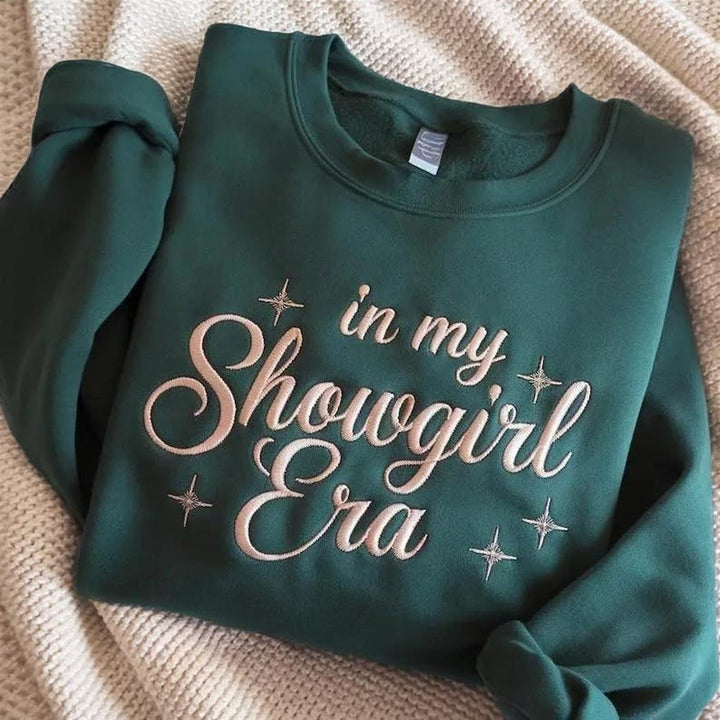In My Showgirl Era Long Sleeve Casual Top