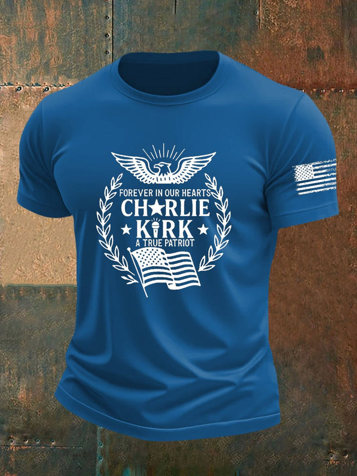 In Memory Of Charlie Kirk  Men's T-shirt