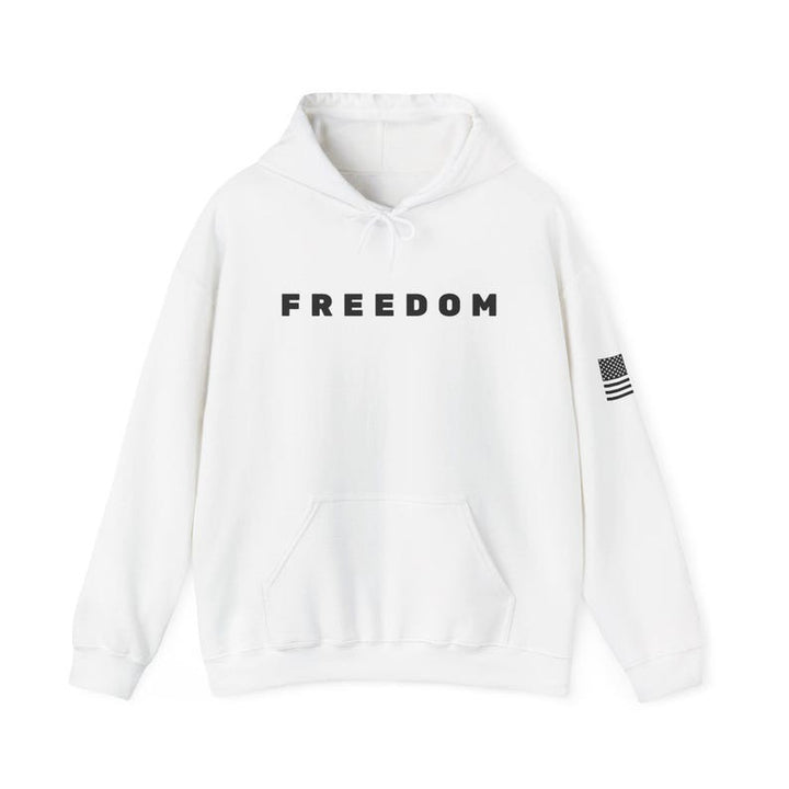 Charlie Kirk Freedom Hooded Sweatshirt With Pockets