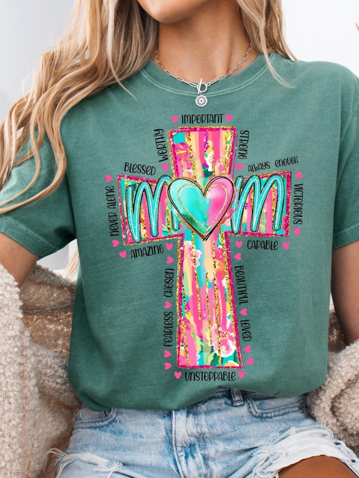 Christian Mama Crew Neck T-shirt