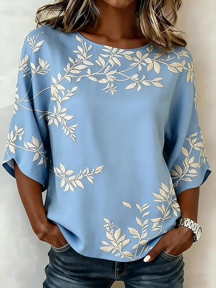 Loose Cotton And Linen Vintage Shirt