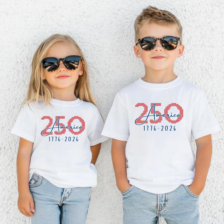 America 250th Anniversary Kids Shirt