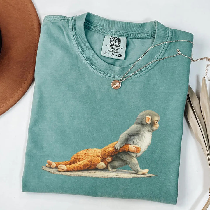 Monkey Punch Comfort Crew Neck T-shirt