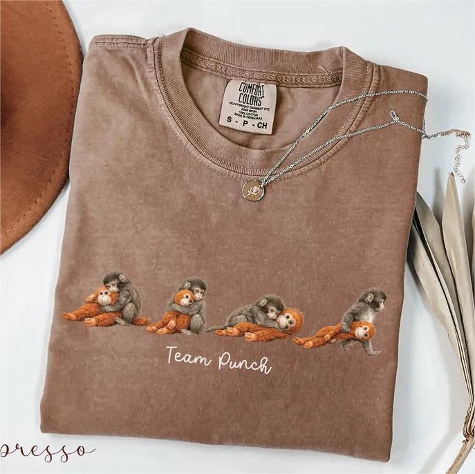 Monkey Punch Comfort Crew Neck T-shirt