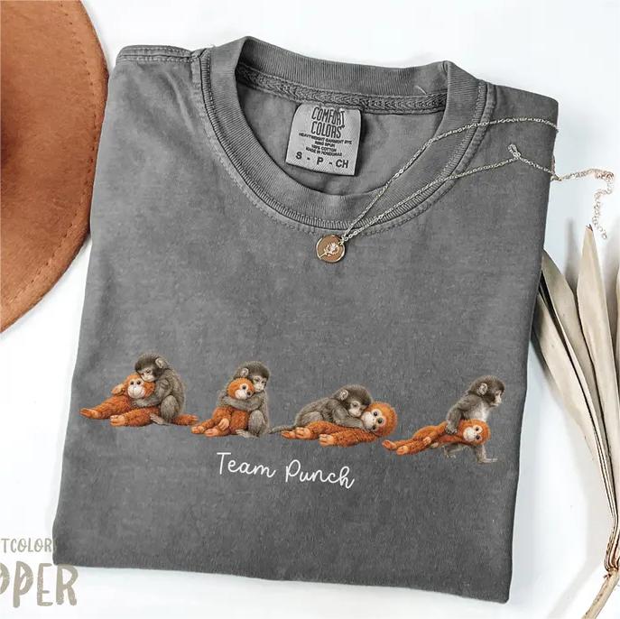 Monkey Punch Comfort Crew Neck T-shirt